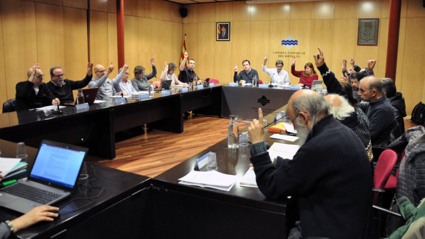 Tots els consellers han votat a favor de l'impuls a la fibra òptica comarcal