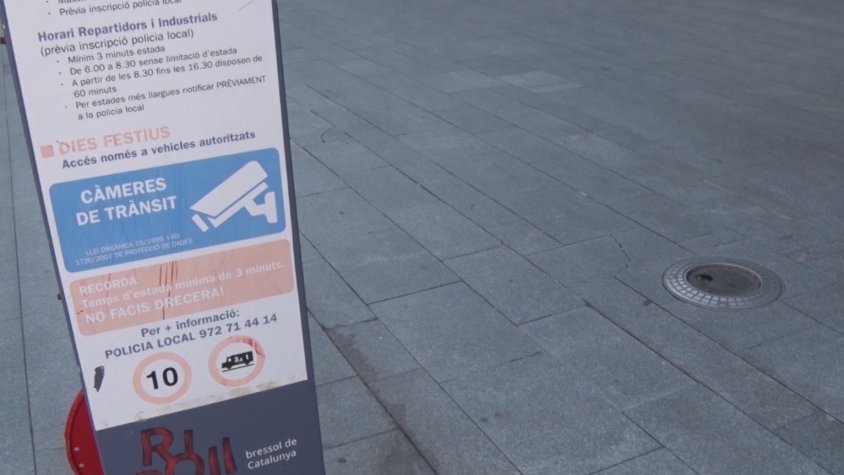 Un dels punts de les infraccions