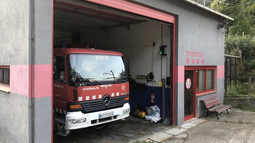 Parc de bombers voluntaris de Ribes de Freser