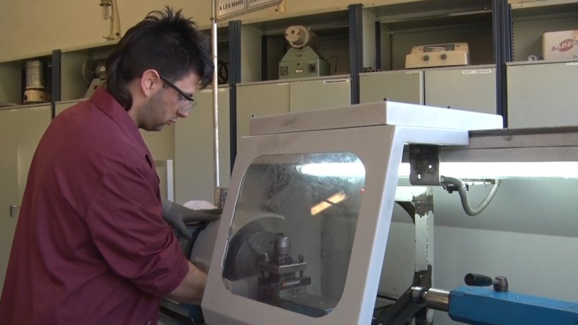 Un dels alumnes de la FES