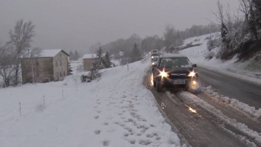 Una de les darreres nevades importants al Ripollès