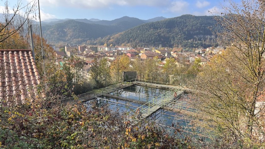 La Planta potabilitzadora, a Campdevànol