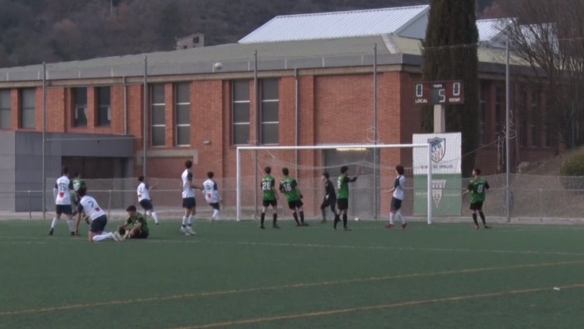La Ribetana va jugar aquest cap de setmana al municipal de Campdevànol
