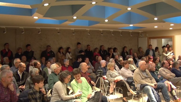 Una de les xerrades a Cal Marquès durant l'any passat