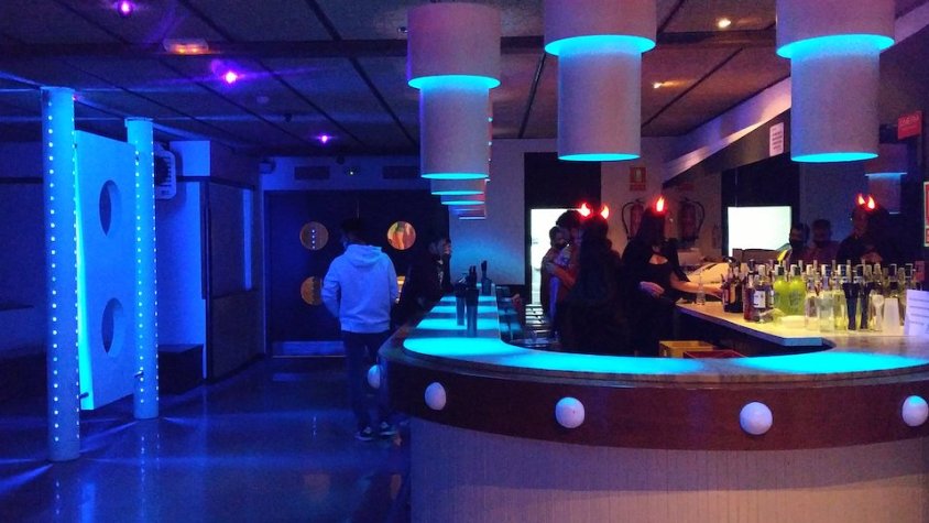 La discoteca Master's, en una de les seves obertures
