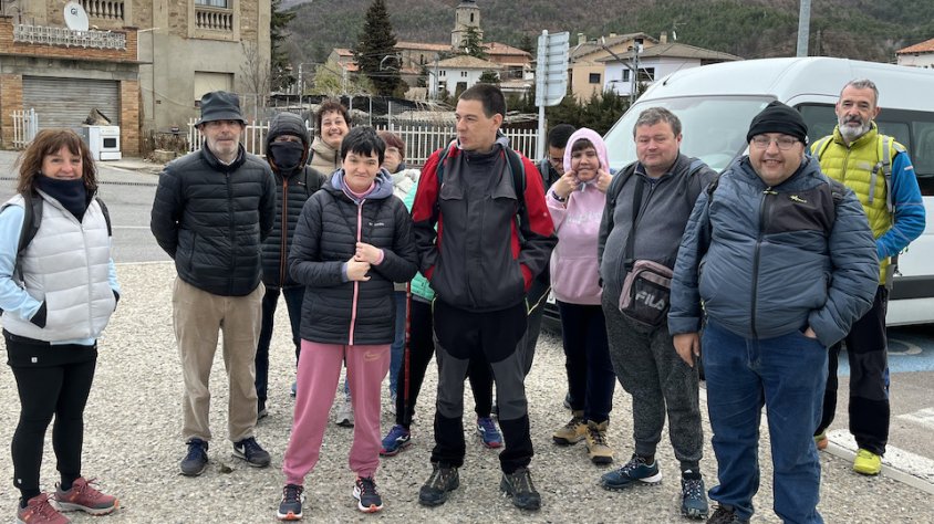Els usuaris es preparen cada dimecres per fer el Camino