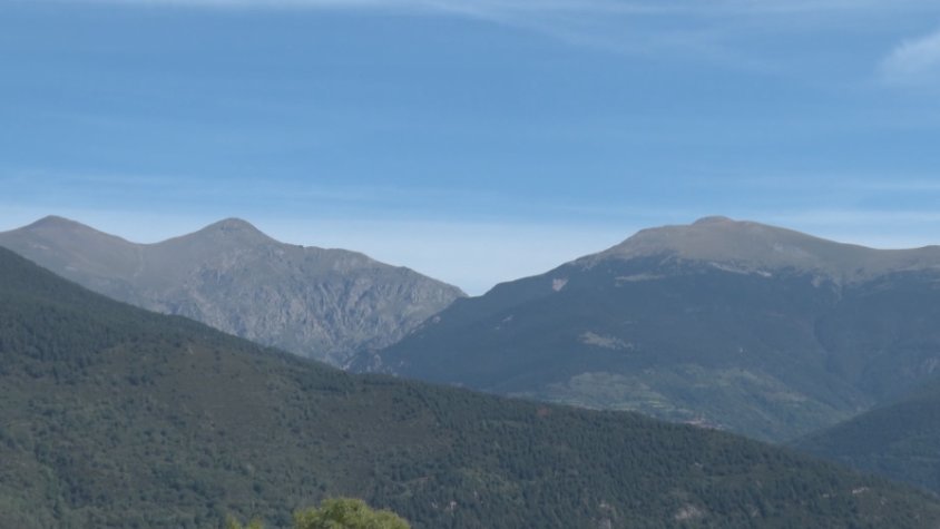 El Ripollès té un clima variable propi del vessant mediterrani