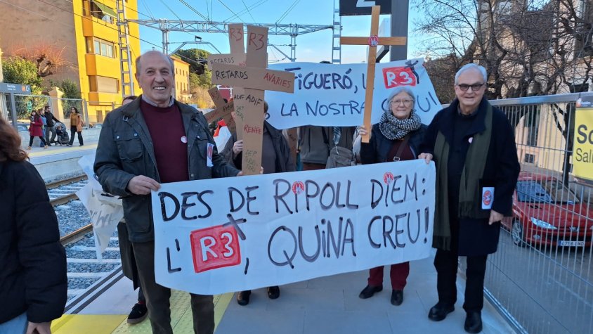 Presència ripollesa a la protesta a La Garriga el passat divendres