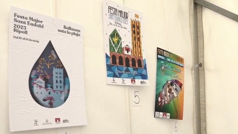 Els cartells s'exposaran durant la Fira de les 40 Hores