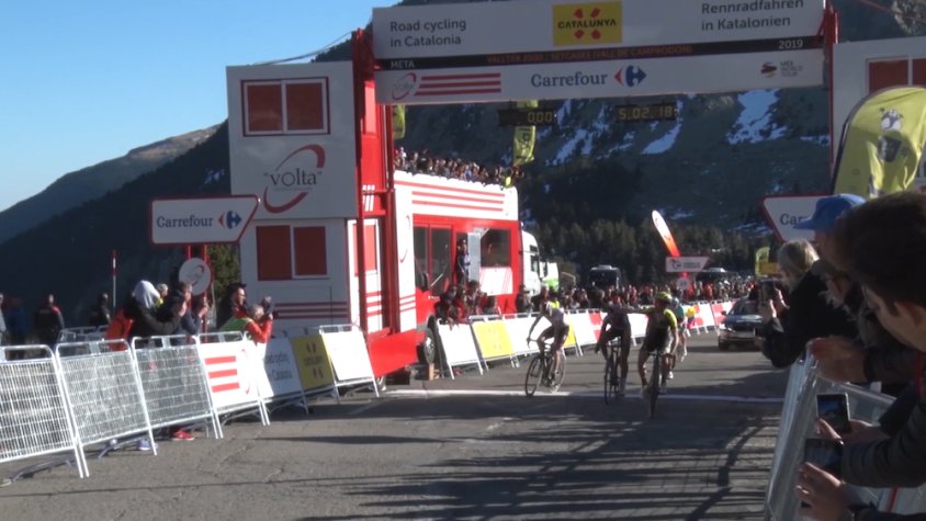 Una de les últimes finals a Vallter