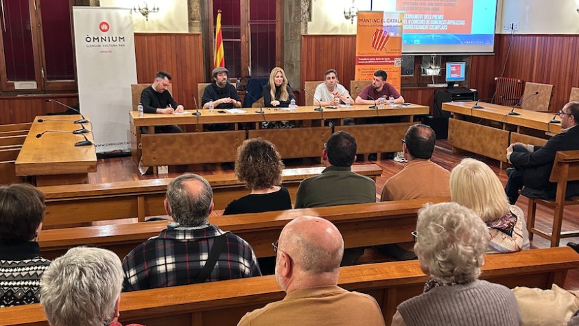 Acte d'entrega dels premis de la segona edició del concurs
