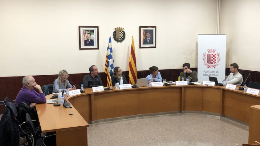 Sessió plenària a Ribes de Freser celebrada el 25 de març