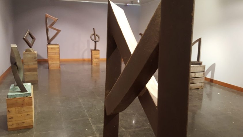 Una de les exposicions temporals del 2018 a l'equipament ripollès, d'Emili Armengol