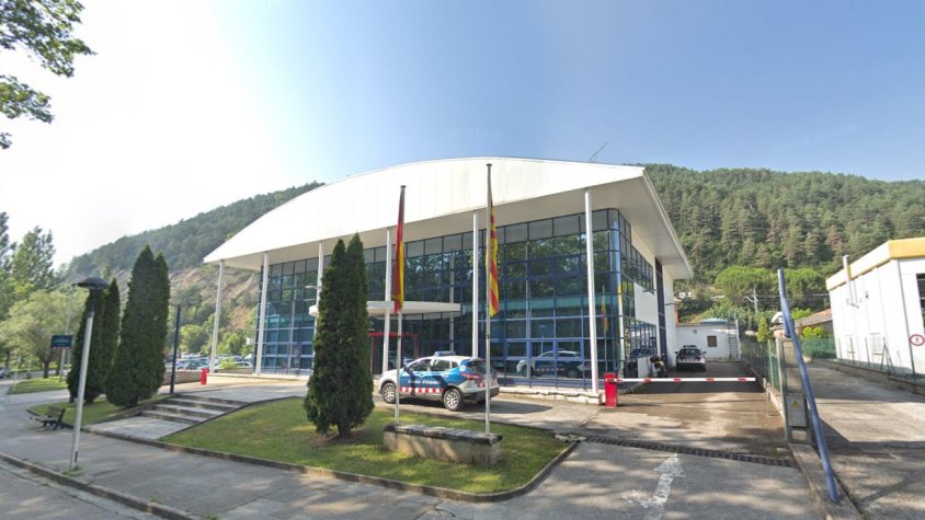 La comissaria dels Mossos d'Esquadra de Ripoll