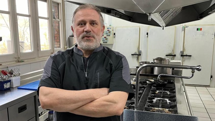 Valentín Garcia, a la cuina del Reccapolis