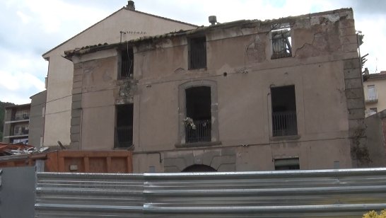 Obres de la finca de la Torre de Ripoll