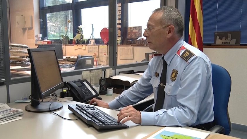 Rafael Manzano, cap de l'ABP del Ripollès, valora la situació dels fets delictius al Ripollès