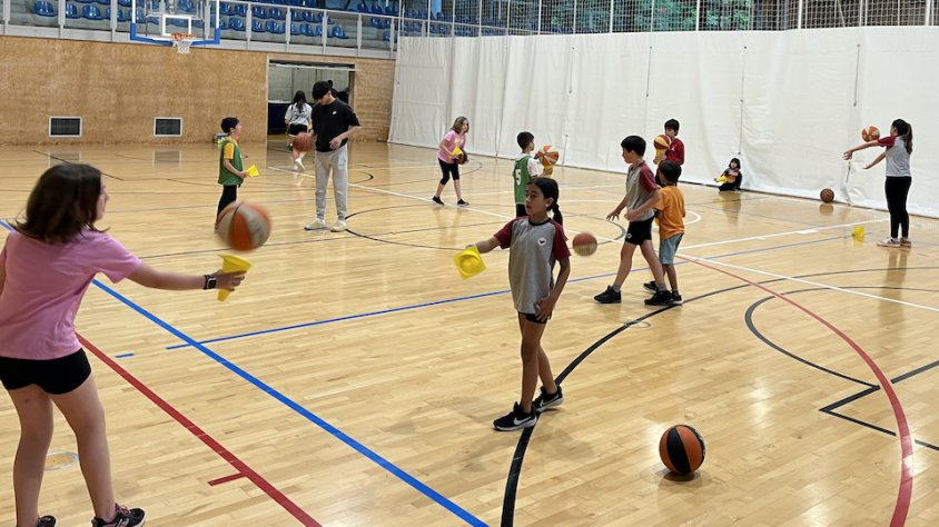 Entrenament de l'escola de la UE Ripoll