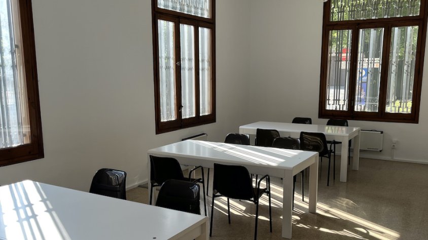 El nou espai al carrer Pere Rovira