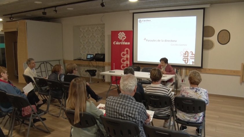 Càritas Interparroquial de Ripoll presenta la memòria del 2023