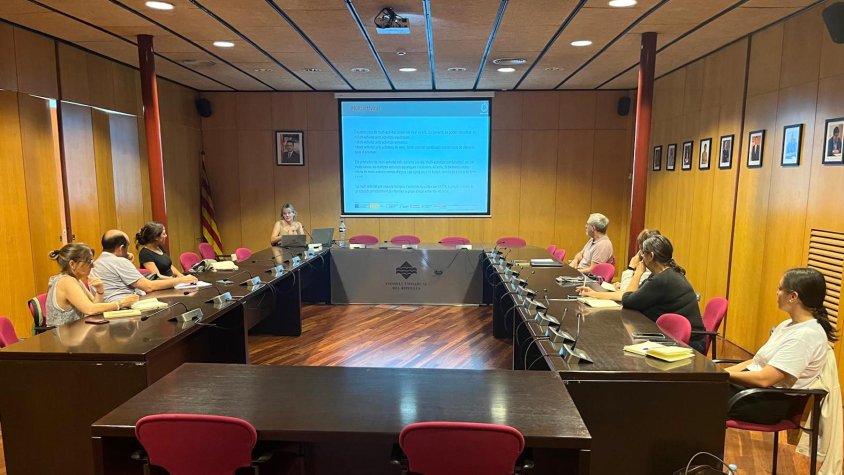 La jornada d'aquest dimecres, a la seu del Consell Comarcal del Ripollès