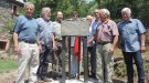Rocabruna inaugura dues escultures en honor a la seva història i als miners