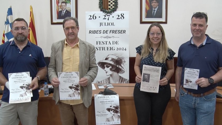 Presentació de la quarta edició de la Festa de l'Estiueig de Ribes