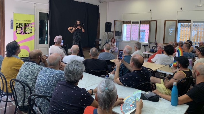 Actuació musical en el marc de les jornades LGTBIQ+