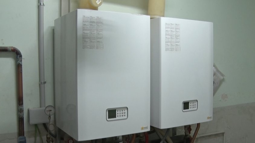 La caldera de l'escola Mestre Andreu