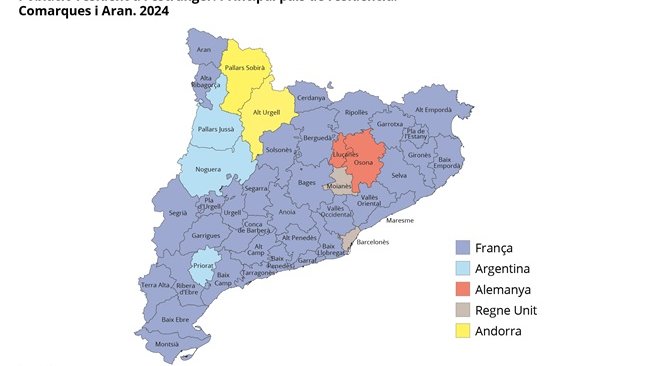 França és el principal país de residència per als ripollesos
