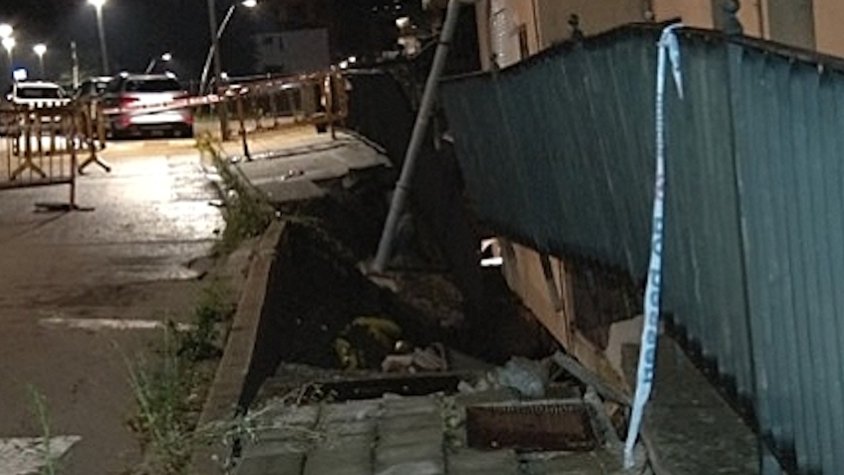 L'esboranc que hi va haver a principis d'aquest mes d'agost