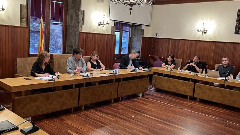 Imatge del ple del dijous 5 de setembre a Camprodon