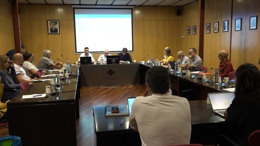 Ple del Consell d'Alcaldies celebrat el 10 de setembre