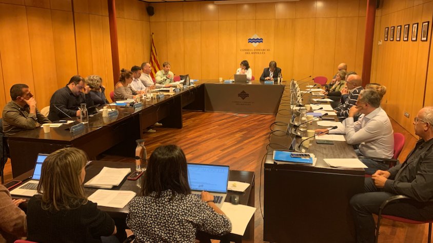 El ple va aprovar la instal·lació de càmeres a les entrades de la comarca