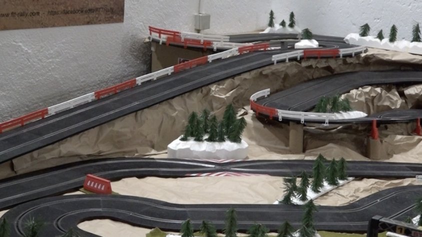 Un dels circuits de KandeSlot per la Festa Major de Campdevànol