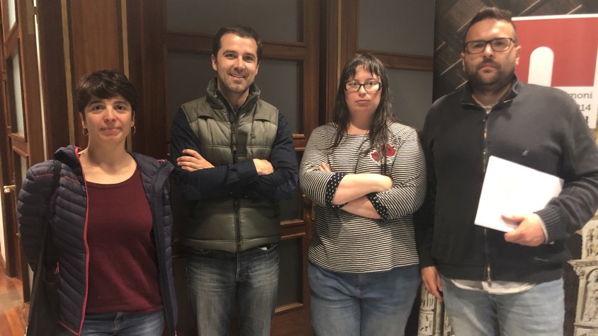 Les quatre formacions polítiques amb representació al consistori han rubricat l'acord