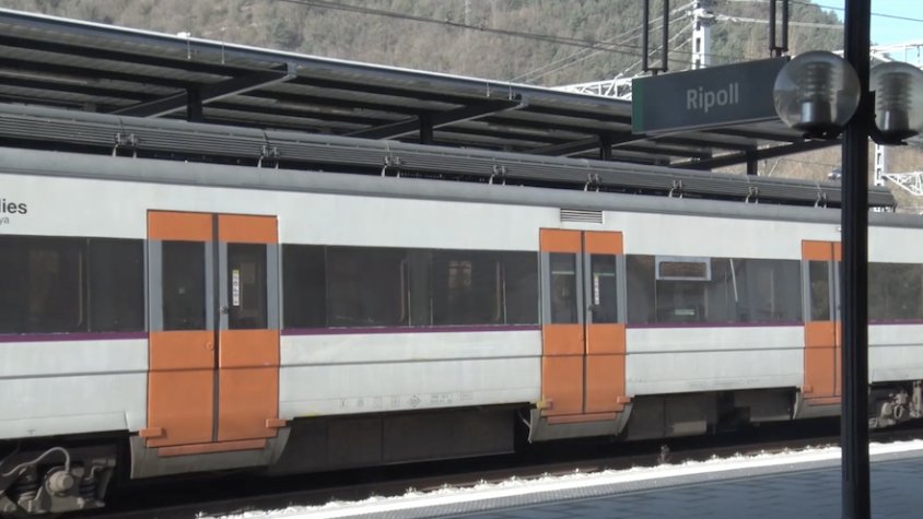 Estació de Renfe a Ripoll