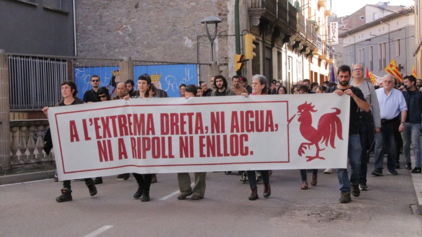 La manifestació d'aquest diumenge a Ripoll
