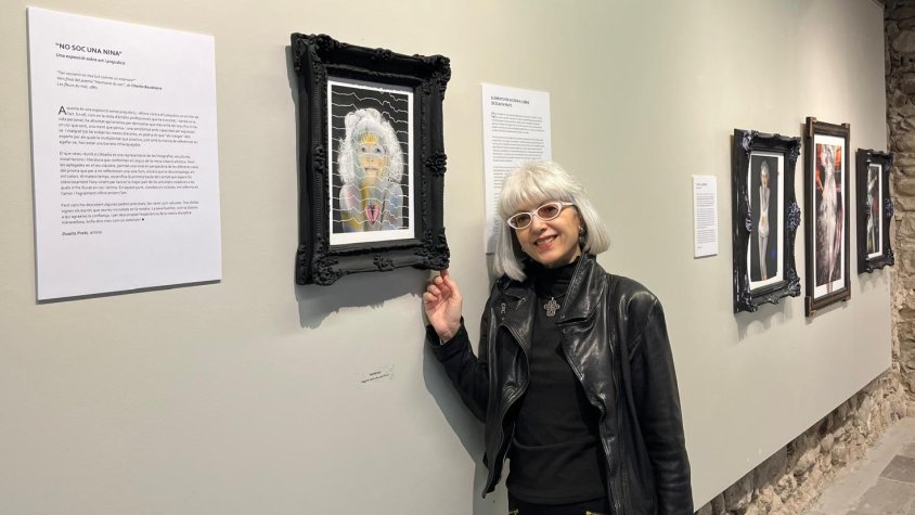 'No soc una nina' l'exposició que reflexiona sobre els perjudicis en l'art i la vida