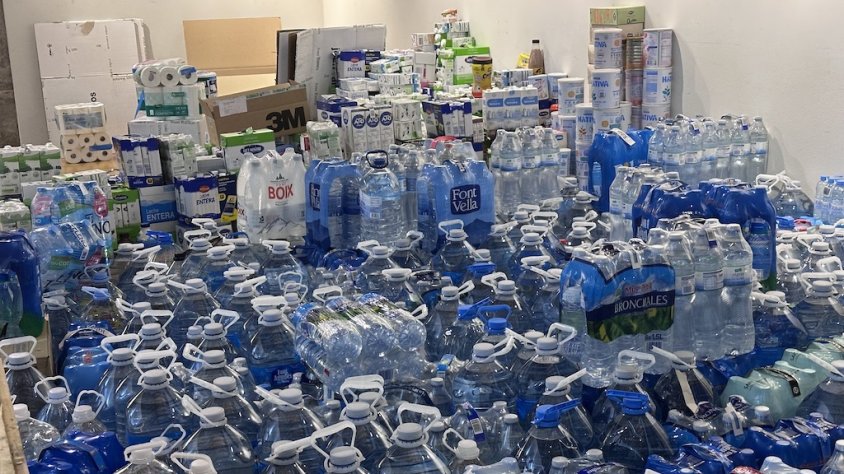 Recollida solidària l'Ajuntament de Ripoll