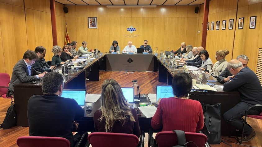 Ple del Consell Comarcal d'aquest dimarts