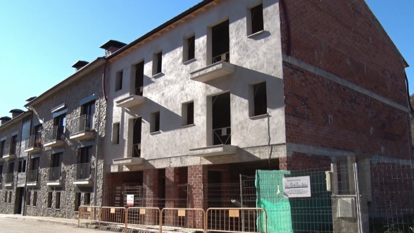 Construcció d'habitatges a Sant Pau de Segúries