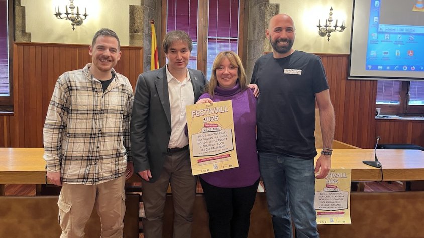 Presentació del Festivall a l'Ajuntament de Camprodon