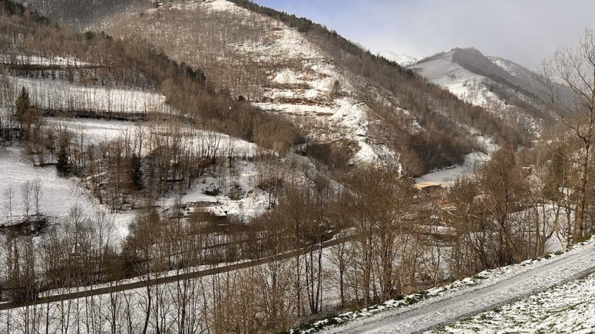 Primeres nevades a Molló I Ajuntament de Molló