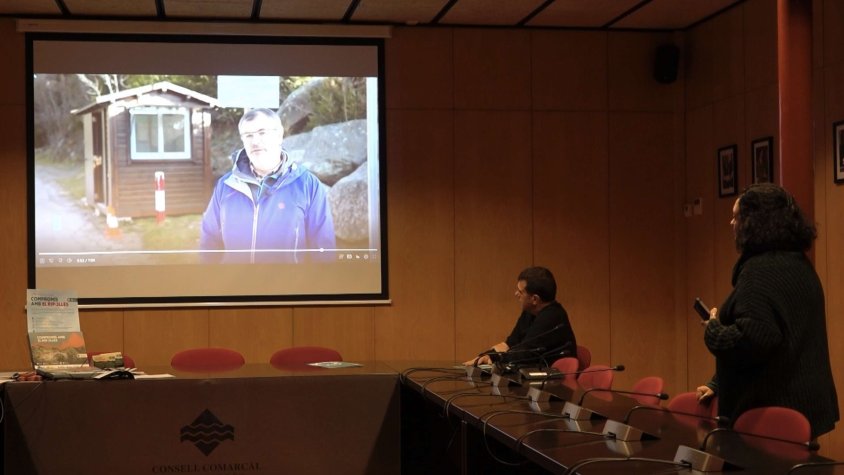 El Consell Comarcal va exposar el vídeo amb testimonis d'aquestes accions