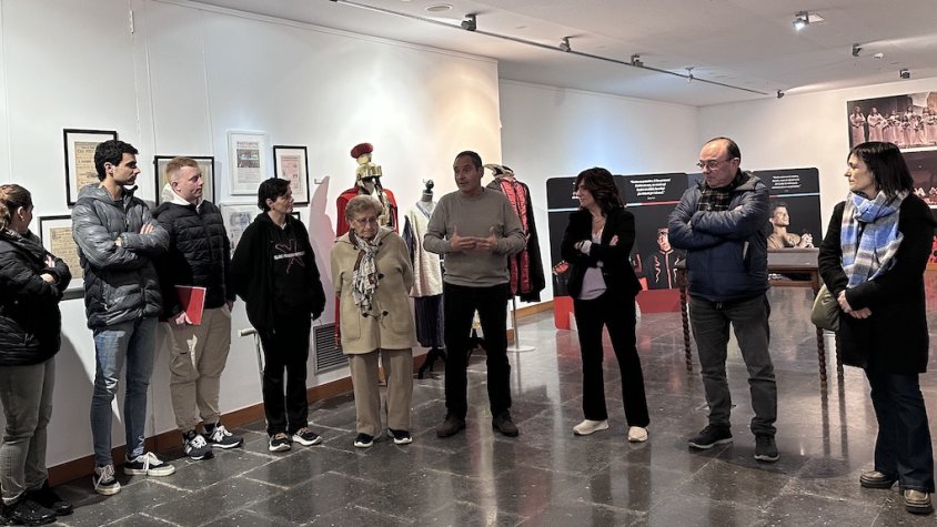 Inauguració de l'exposició a Ripoll I Karolina Ríos