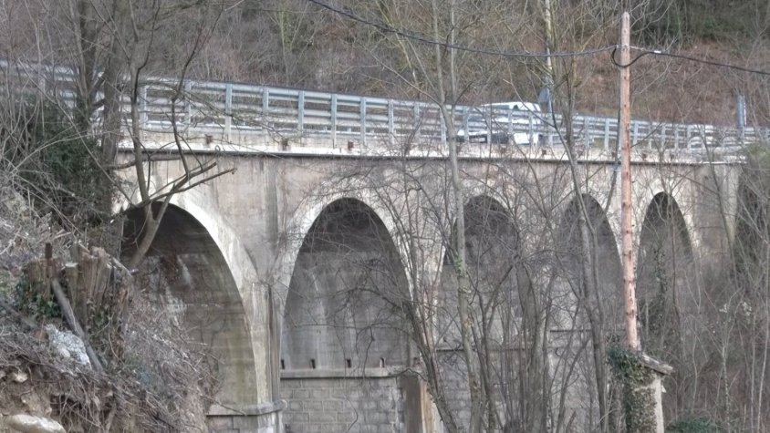 Passes endavant per al nou pont del Carbur a Sant Pau de Segúries