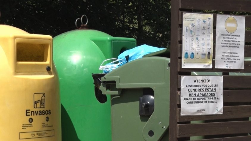 Sant Pau de Segúries apuja les escombraries un 20%