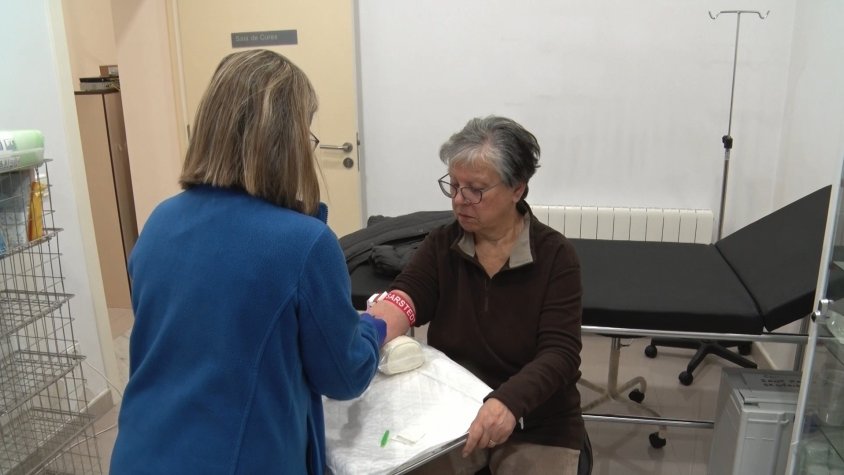 Tornen les extraccions de sang al consultori de Sant Pau de Segúries