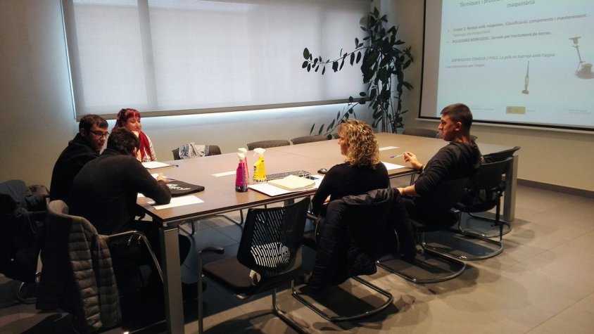 Una de les fromacions dutes a terme en el marc del programa SIOAS